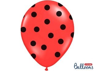 Baloni 30 cm Dots Pastel Poppy, sarkani, 50 gab. цена и информация | Шарики | 220.lv
