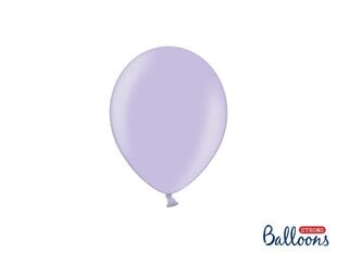 Izturīgi baloni 12 cm Metallic, violeti, 100 gab. cena un informācija | Baloni | 220.lv