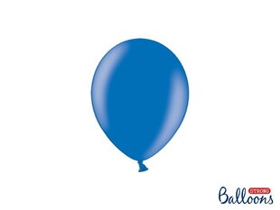 Izturīgi baloni 12 cm Metallic, zili, 100 gab. cena un informācija | Baloni | 220.lv