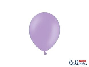Izturīgi baloni 12 cm Pastel Lavender, violeti, 100 gab. цена и информация | Шарики | 220.lv