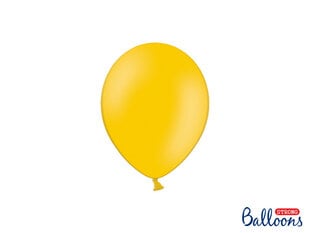 Izturīgi baloni 12 cm Pastel Bright, oranži, 100 gab. цена и информация | Шары | 220.lv