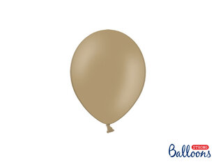 Izturīgi baloni 12 cm Pastel, brūni, 100 gab. цена и информация | Шары | 220.lv