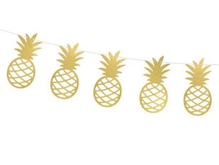 Virtene Aloha Pineapples, 1,5 m, 1 iepak./40 gab. cena un informācija | Svētku dekorācijas | 220.lv
