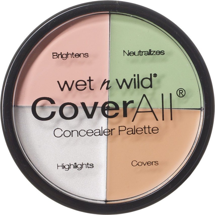 Sejas konturēšanas palete Wet n Wild Cover All 6,5 g cena un informācija | Grima bāzes, tonālie krēmi, pūderi | 220.lv