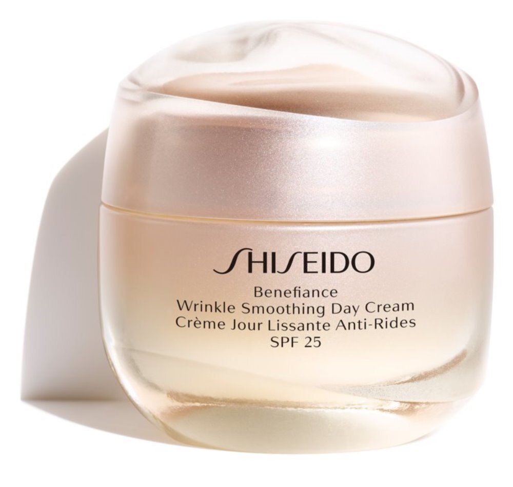 Sejas krēms Shiseido Benefiance Wrinkle Smoothing SPF25, 50 ml цена и информация | Sejas krēmi | 220.lv