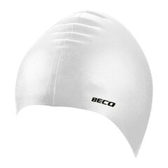 BECO Silicone swimming cap 7390 1 white цена и информация | Шапочки для плавания | 220.lv