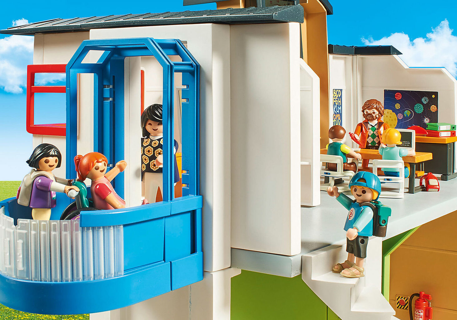 9453 PLAYMOBIL® City Life, Skola cena un informācija | Konstruktori | 220.lv