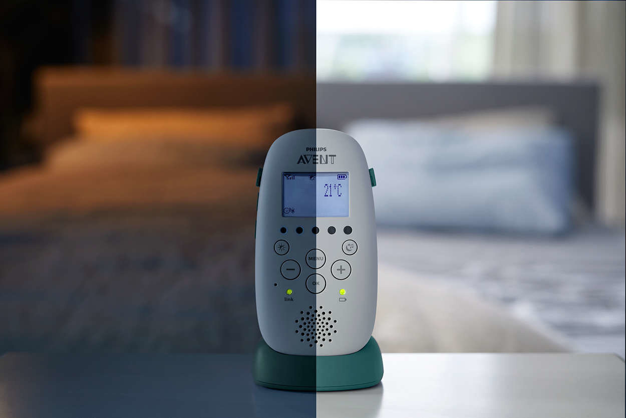 Mazuļu uzraudzības ierīce Philips Avent Dect, SCD731/52 cena un informācija | Radio un video aukles | 220.lv