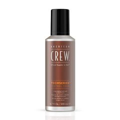 Matu veidošanas putas vīriešiem American Crew Tech series Control 200 ml cena un informācija | Matu veidošanas līdzekļi | 220.lv