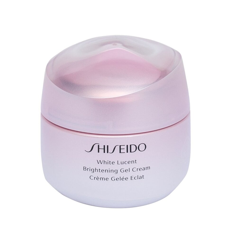 Balinošs dienas sejas krēms Shiseido White Lucent Brightening Gel Cream 50 ml цена и информация | Sejas krēmi | 220.lv