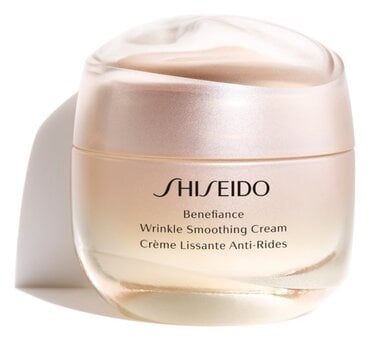 Крем против морщин для лица Shiseido Benefiance Wrinkle Smoothing 50 мл цена и информация | Кремы для лица | 220.lv