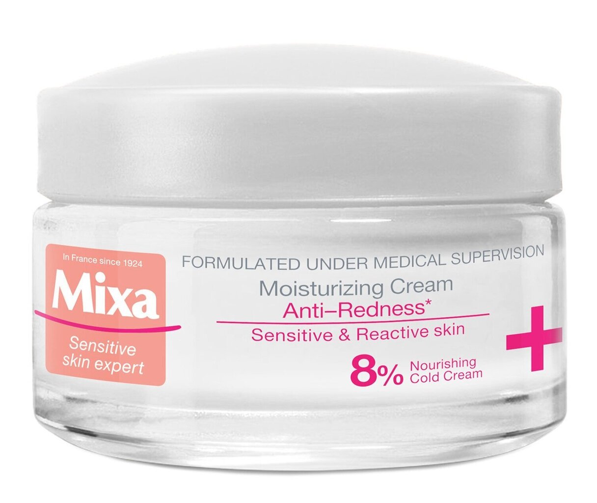 Mitrinošs krēms jutīgai un apsārtušai ādai Mixa Anti-Redness 50 ml цена и информация | Sejas krēmi | 220.lv