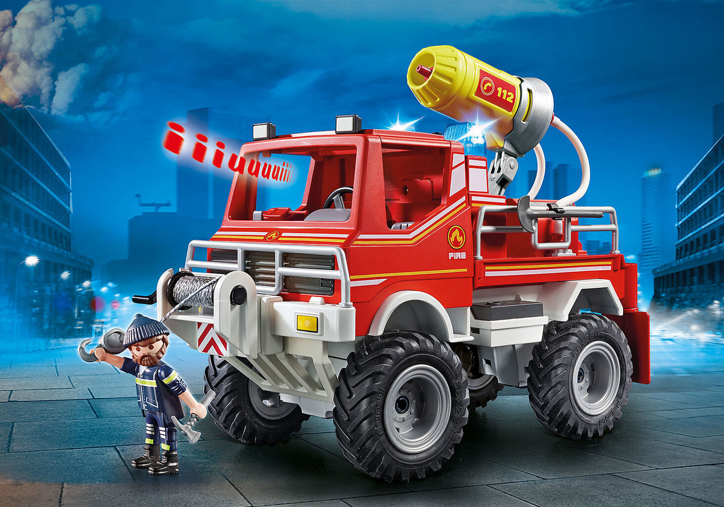 9466 PLAYMOBIL® City Action, Пожарная машина цена | 220.lv