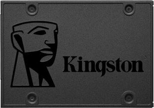 SSD|KINGSTON|240GB|SATA 3.0|TLC|Write speed 350 MBytes/sec|Read speed 500 MBytes/sec|2,5"|TBW 80 TB|MTBF 1000000 hours|SA400S37/240G cena un informācija | Kingston Datortehnika | 220.lv