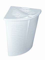 Branq veļas maiss Zebra 45 L, balts cena un informācija | Vannas istabas aksesuāri | 220.lv