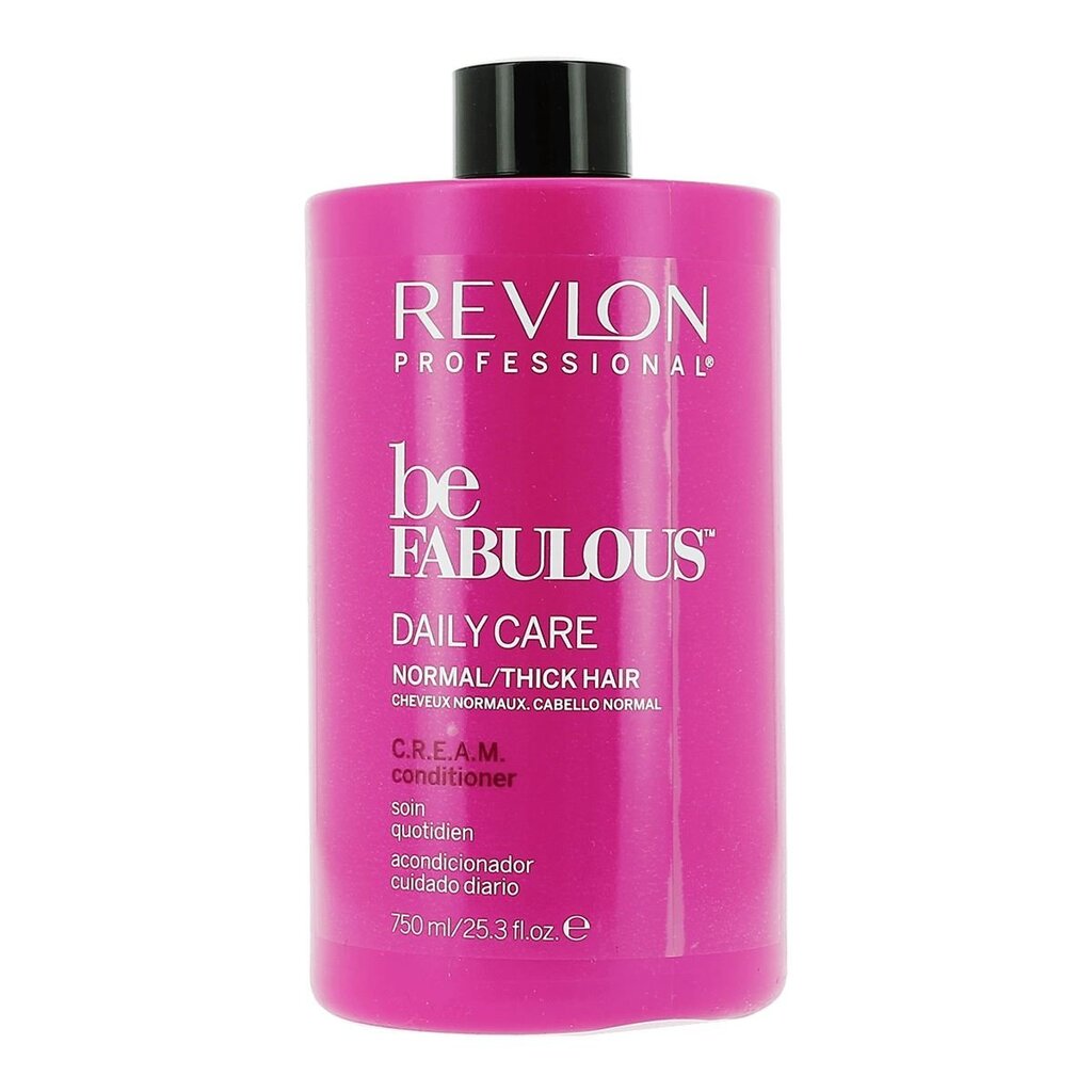 Kondicionieris Revlon Be Fabulous Daily Care C.R.E.A.M. 750 ml цена и информация | Matu kondicionieri, balzāmi | 220.lv