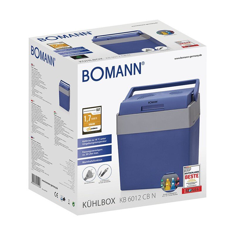 Bomann KB6012CBB cena un informācija | Auto ledusskapji | 220.lv