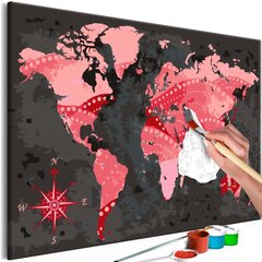 Gleznošana pēc cipariem Kinematogrāfijas pasaule 60x40 cm cena un informācija | Gleznas pēc numuriem | 220.lv