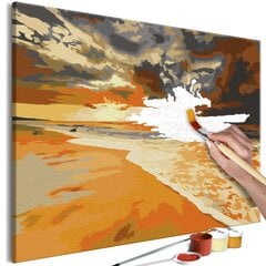 Gleznošana pēc cipariem Zelta pludmale 60x40 cm cena un informācija | Gleznas pēc numuriem | 220.lv
