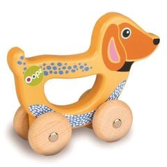 Деревянная игрушка на колесиках Oops Dog 17008.22 цена и информация | Oops Товары для детей и младенцев | 220.lv