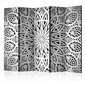 Starpsiena - White Mandala II [Room Dividers] cena un informācija | Aizslietņi | 220.lv