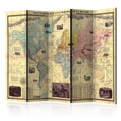 Starpsiena - Jaunās pasaules karte [Istabas starpsiena] cena un informācija | Aizslietņi | 220.lv