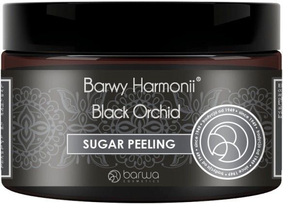 Atjaunojošs cukura ķermeņa skrubis Barwa Barwy Harmonii Black Orchid 250 ml цена и информация | Ķermeņa skrubji | 220.lv