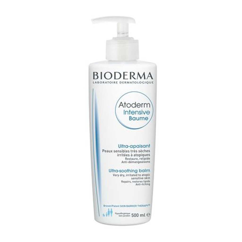 Intensīvi nomierinošs ķermeņa losjons Bioderma Atoderm Intensive Baume, 500ml cena un informācija | Ķermeņa krēmi, losjoni | 220.lv