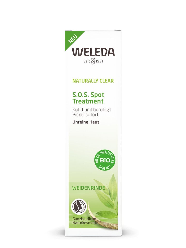 Produkts pret pūtītēm WELEDA NATURALLY CLEAR S.O.S. 10 ml cena un informācija | Sejas krēmi | 220.lv