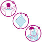 Cleva Mama baby dvielis Splash N Wrap Coral 2922 cena un informācija | Mazuļa mazgāšana | 220.lv