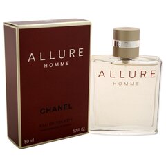 Chanel Allure Homme EDT 50 мл цена и информация | Мужские духи | 220.lv