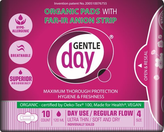 Dienas paketes Gentle Day 10 gab. cena un informācija | Tamponi, higiēniskās paketes, ieliktnīši | 220.lv