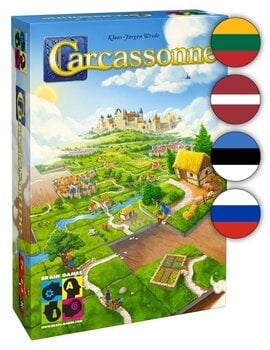 Galda spēle Carcassonne Baltic цена и информация | Настольные игры, головоломки | 220.lv