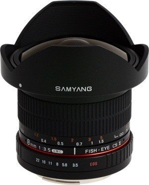 Objektīvs Samyang 8mm f/3.5 UMC Fish-Eye CS II (Nikon) cena un informācija | Objektīvi | 220.lv