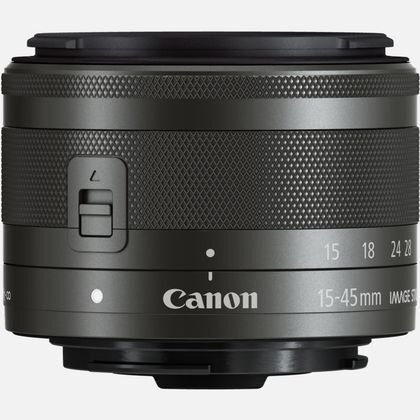 Canon EF-M 15-45mm IS STM (baltā kastītē) cena un informācija | Objektīvi | 220.lv