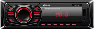 Vordon HT-175 BT автомагнитола с Bluetooth цена и информация | Автомагнитолы, мультимедиа | 220.lv