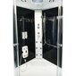 Tvaika pirts R8201 110x110 grey cena un informācija | Hidromasāžas dušas kabīnes | 220.lv