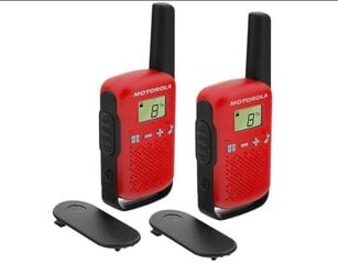 Motorola TALKABOUT T42RED, Красная цена и информация | Рации | 220.lv