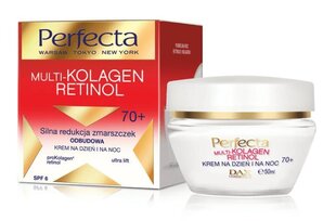 Дневной и ночной крем для лица против морщин Perfecta Multi-Kolagen Retinol 70+ SPF6 50 мл цена и информация | Кремы для лица | 220.lv