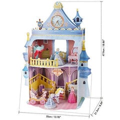 3D головоломка CubicFun Fairytale Castle, 81 шт цена и информация | Пазлы | 220.lv