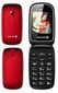 Evelatus Wave Dual SIM Red цена и информация | Mobilie telefoni | 220.lv