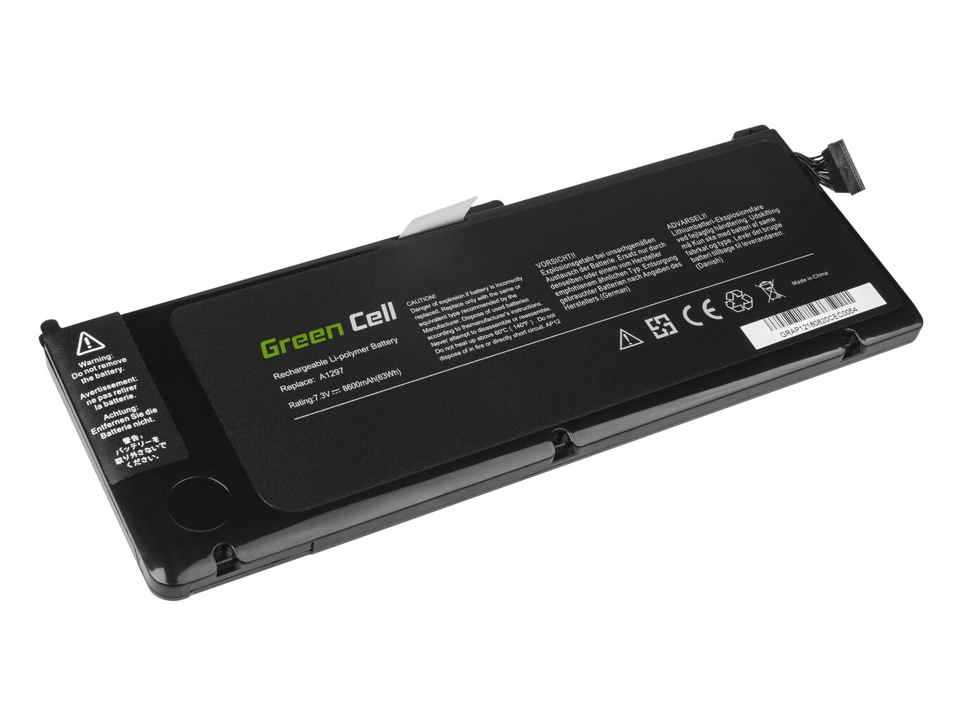 Green Cell A1309 Laptop Battery for Apple MacBook Pro 17 A1297 (Early 2009, Mid 2010) cena un informācija | Akumulatori portatīvajiem datoriem | 220.lv