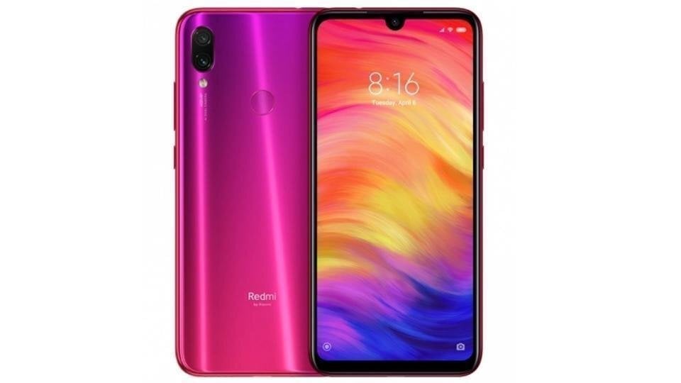 Xiaomi Redmi Note 7, 4/128GB, Dual Sim, Pink цена и информация | Mobilie telefoni | 220.lv