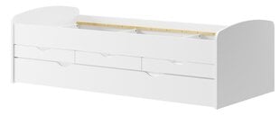 Saliekamā gulta Szynaka Meble Nicole 01, 90x200 cm, balta cena un informācija | Bērnu gultas | 220.lv