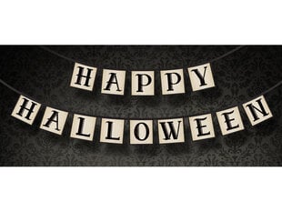 Гирлянда Happy Halloween, 14x210 см, 1 шт цена и информация | Праздничные декорации | 220.lv