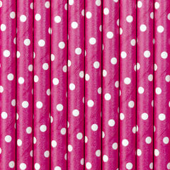 Papīra salmiņi, rozā, 19,5 cm, 1 iepak./10 gab. цена и информация | Праздничная одноразовая посуда | 220.lv