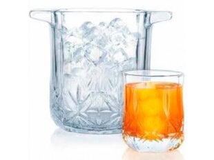 Luminark комплект ведерка для льда и стаканов Brighton, 7 частей цена и информация | Стаканы, фужеры, кувшины | 220.lv