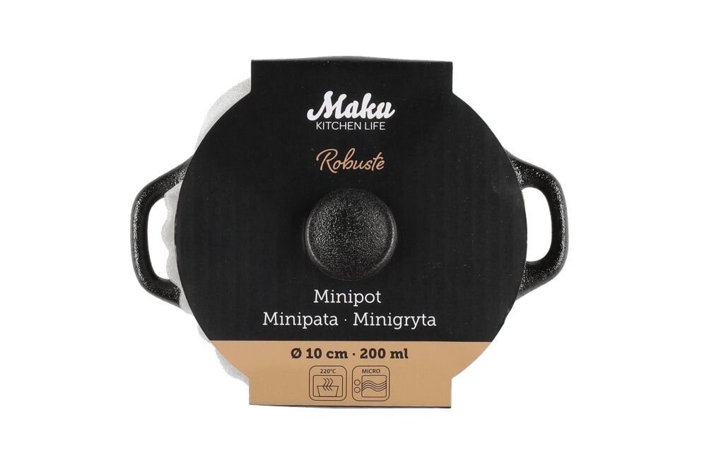 Maku mini pods, 0,2 l цена и информация | Cepamais papīrs, trauki, formas | 220.lv