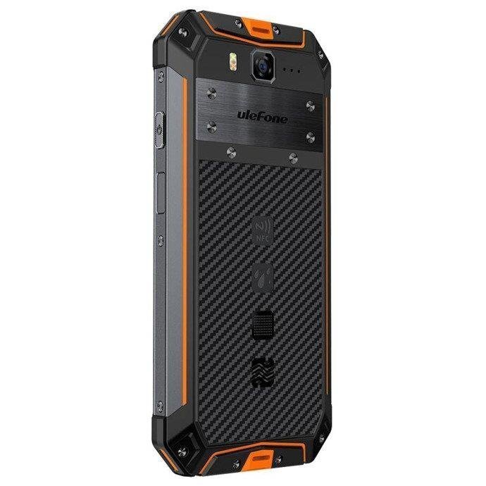 UleFone Armor 3, 64GB, Dual Sim Black/Orange cena un informācija | Mobilie telefoni | 220.lv