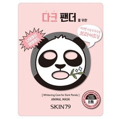 Gaišinoša loksnes sejas maska Skin79 Animal Dark Panda 23 g cena un informācija | Sejas maskas, acu maskas | 220.lv